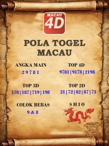 Macau 4D: Keluaran Macau, Live Draw Macau & Result Macau Hari Ini